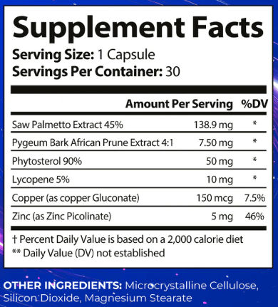 Arthro MD+ Joint Support UK Supplement Facts