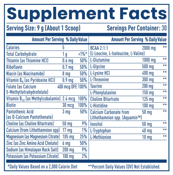 Native Path Native Hydrate supplement facts